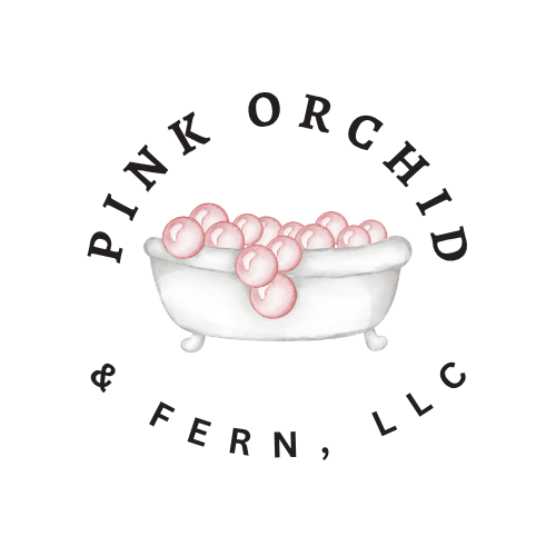 Pink Orchid & Fern